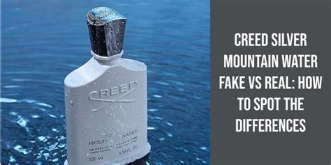 creed millesime water mountain fake